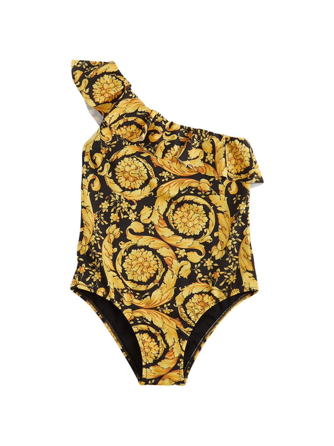 VERSACE BAROQUE PRINT LYCRA ONE PIECE SWIMSUIT,75I1AO096-NUIWMDA1