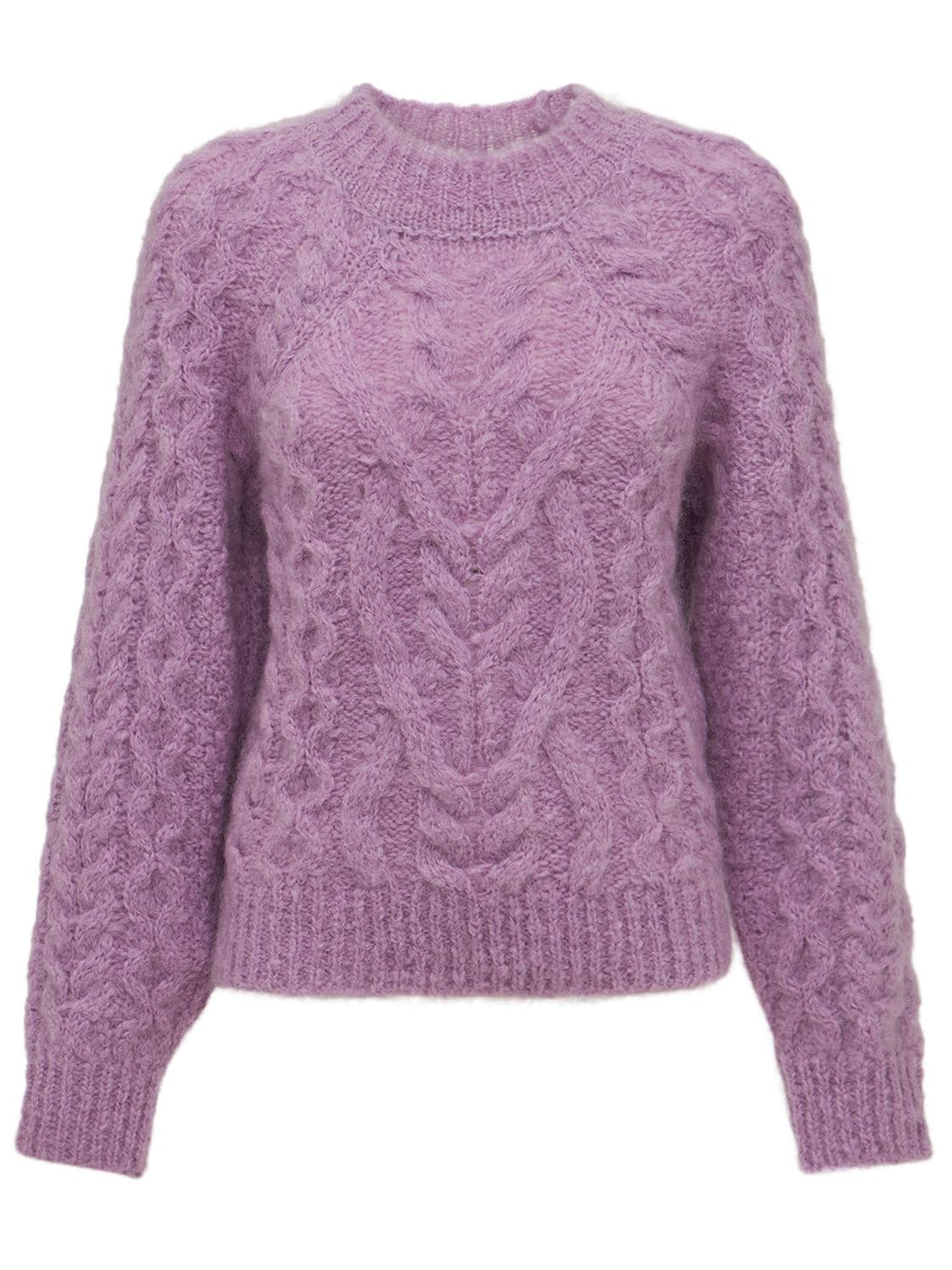 ISABEL MARANT Enery Mohair Blend Knit Sweater