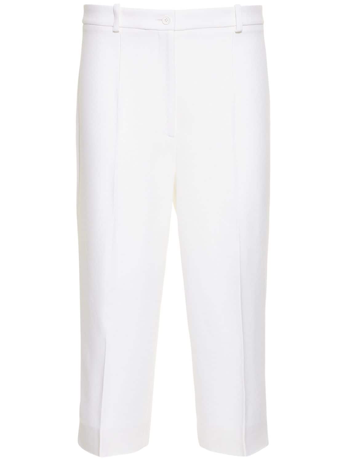 MICHAEL KORS DOUBLE CREPE SABLÉ HIGH-WAIST trousers