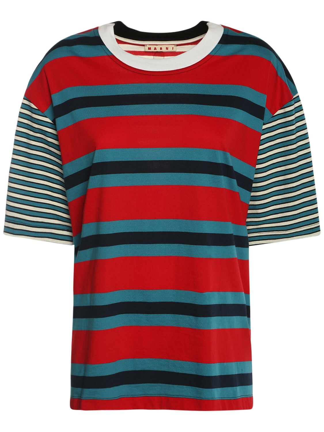 MARNI COTTON JERSEY KNIT OVER T-SHIRT