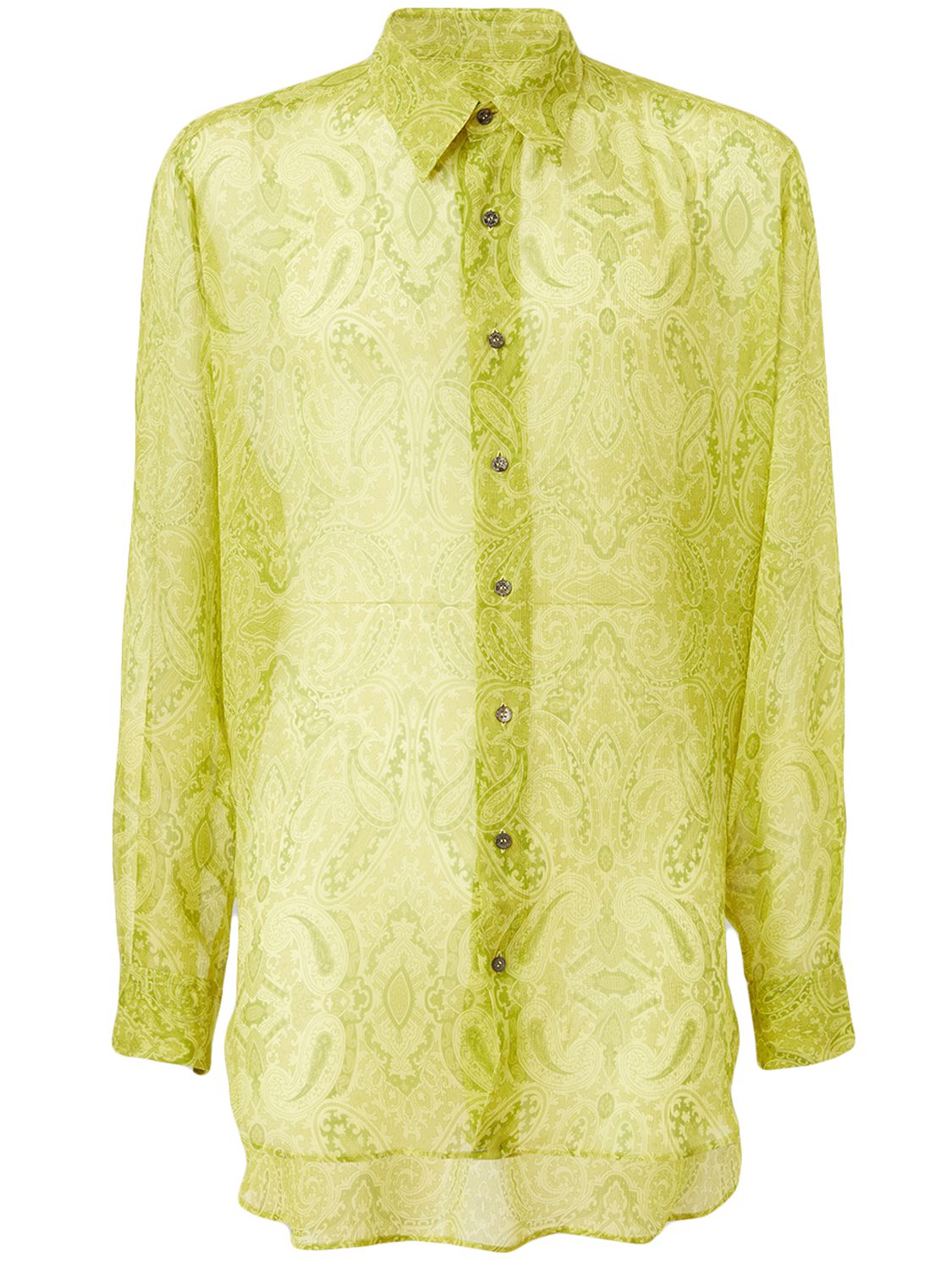 Printed Silk Shirt