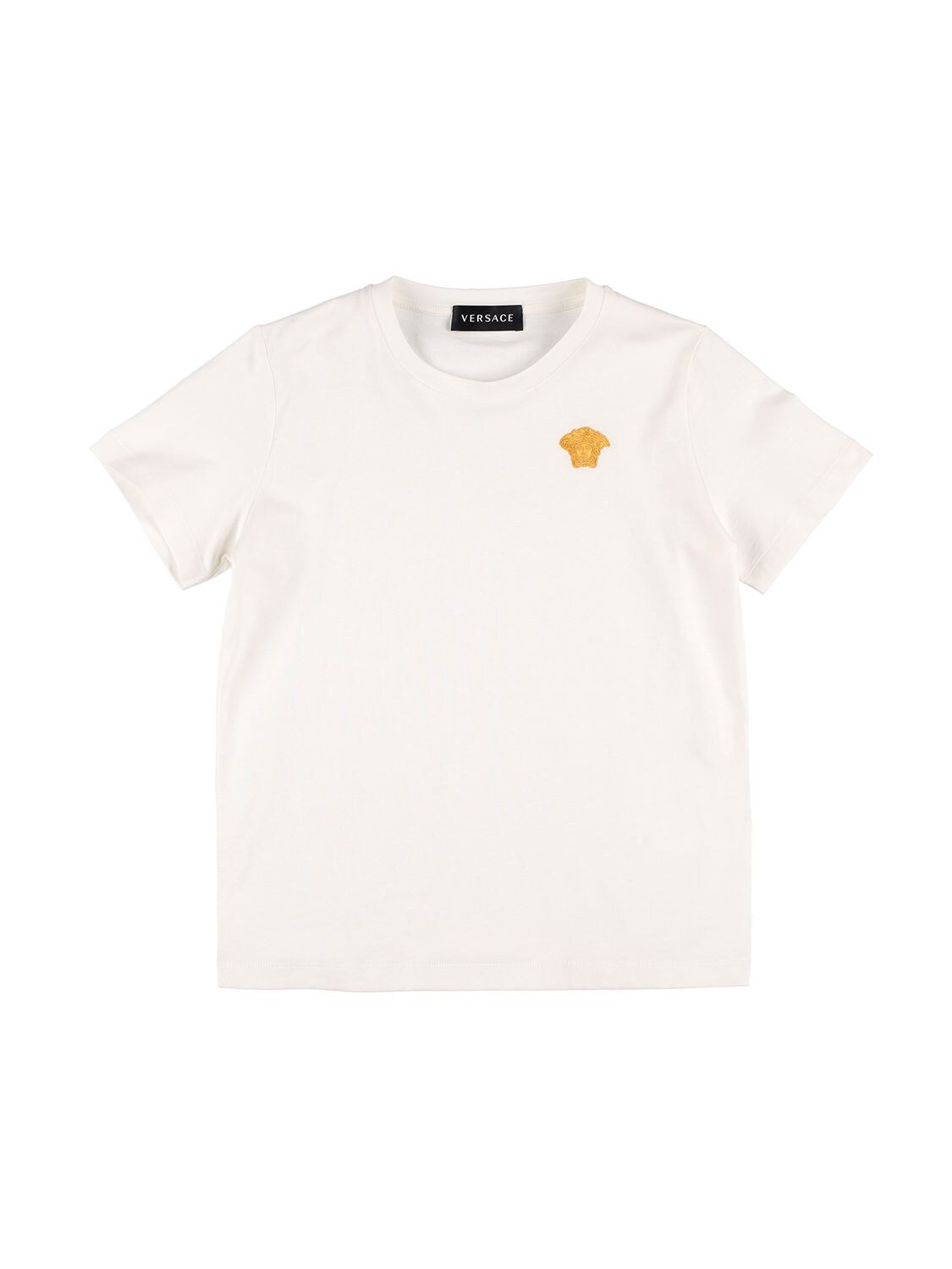 Cotton Jersey T-shirt W/ Medusa