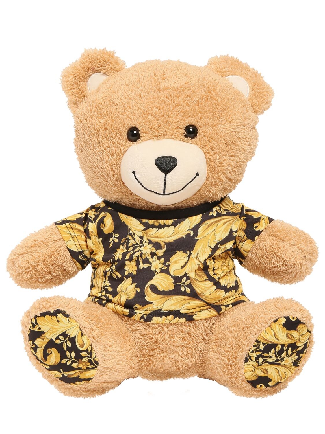 Teddy Bear W/ Baroque Printed Details
