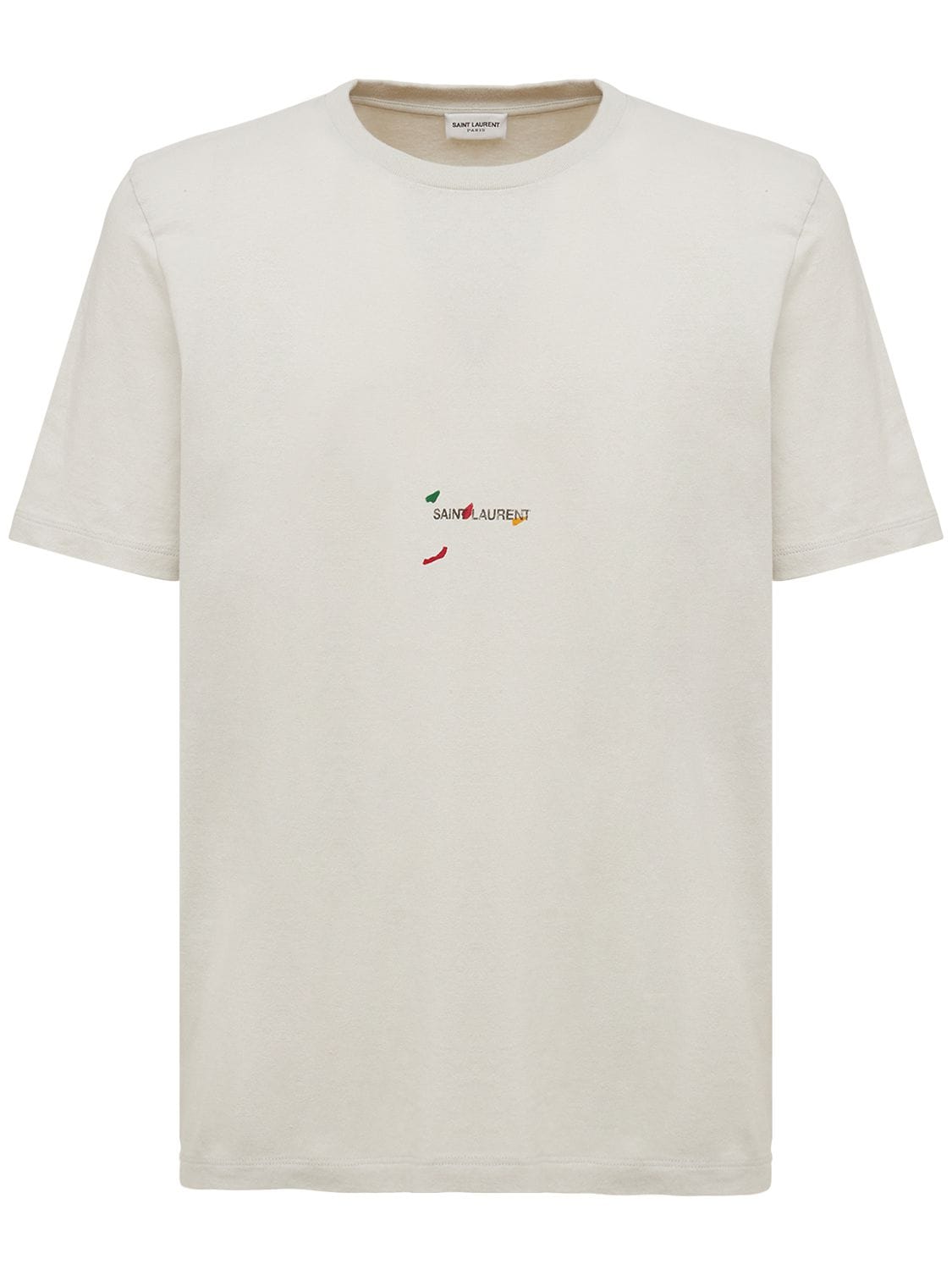 SAINT LAURENT 棉质T恤