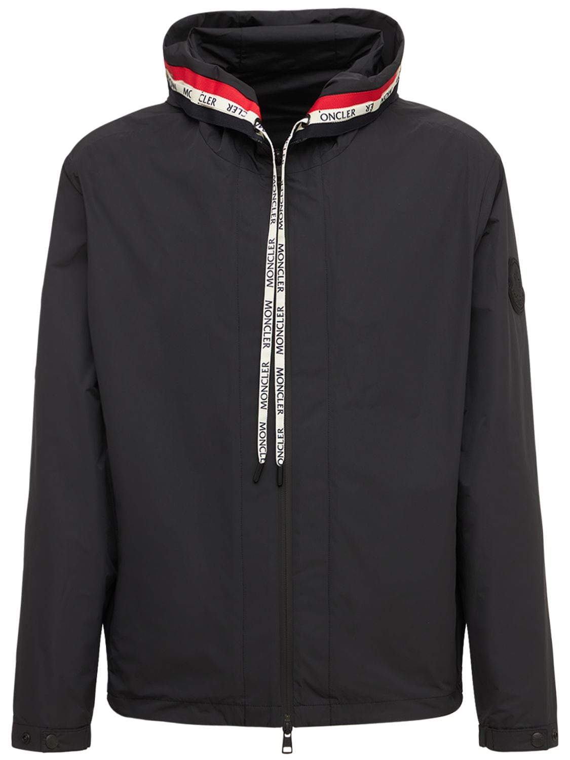 Moncler Carles Hooded Nylon Jacket In Black | ModeSens