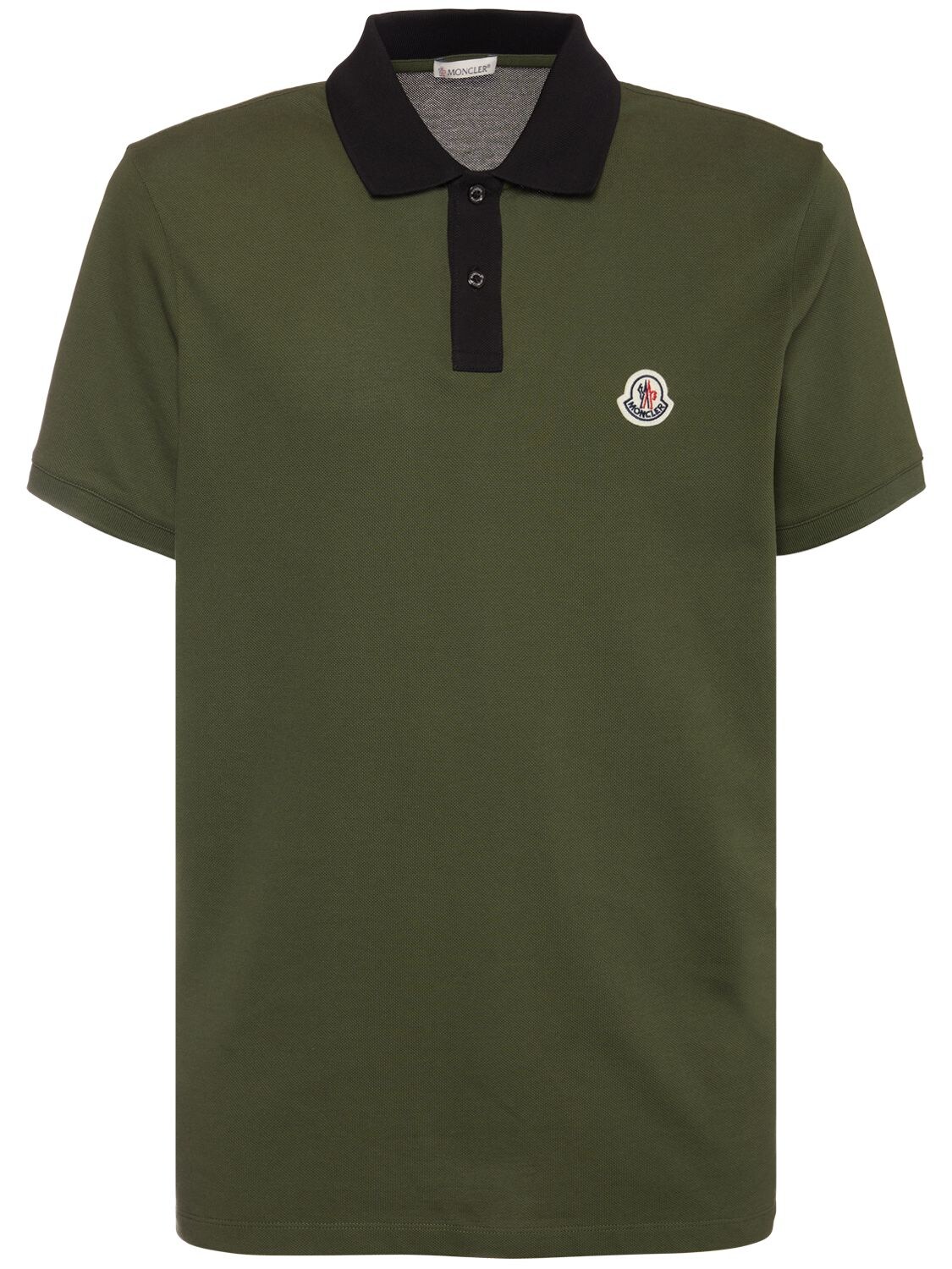 green moncler polo shirt