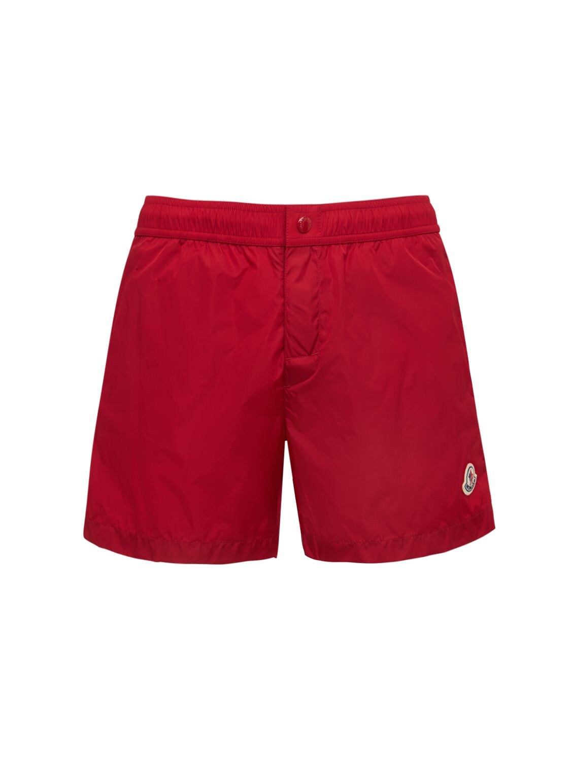 red moncler shorts