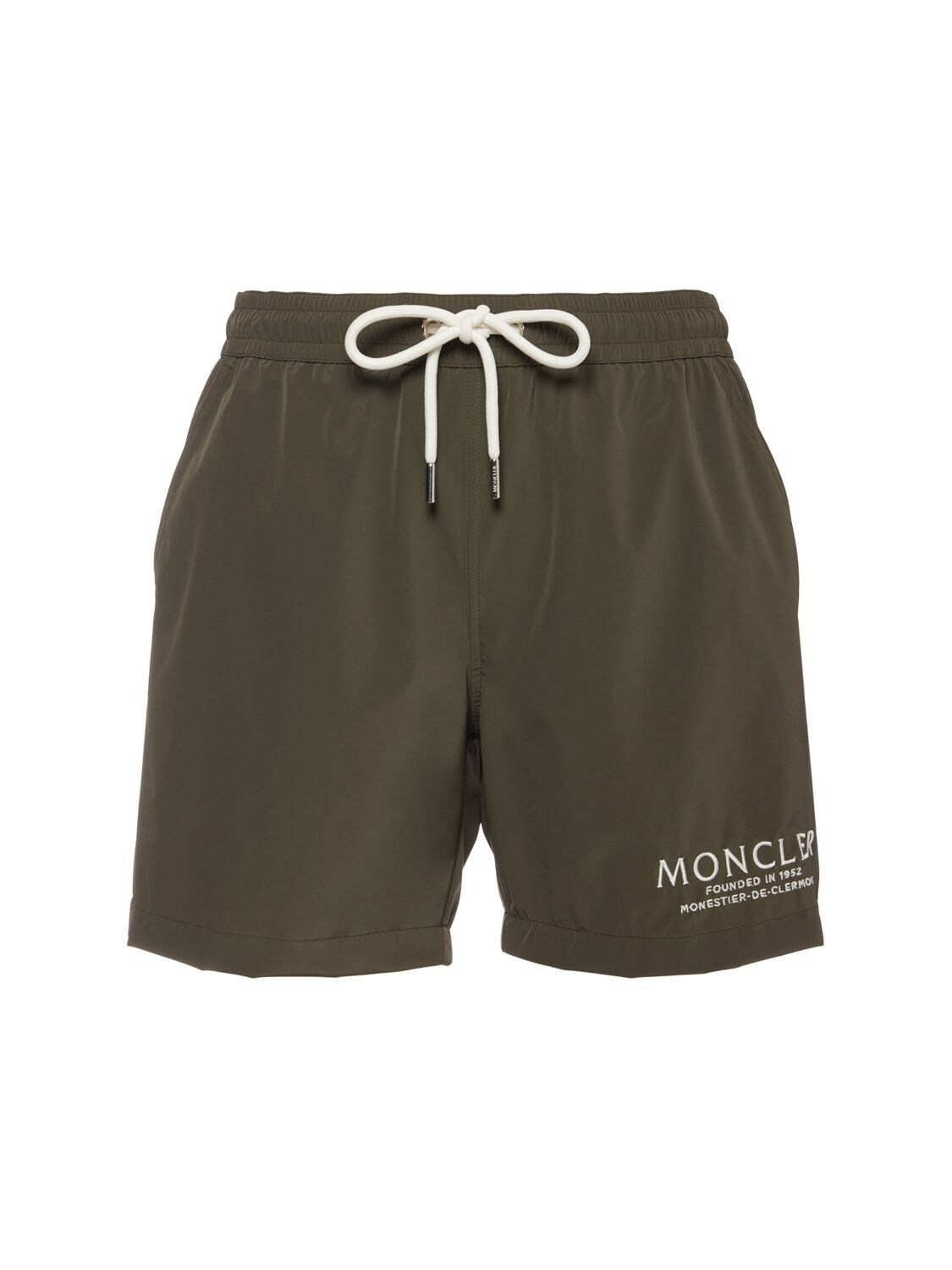 olive green swim trunks