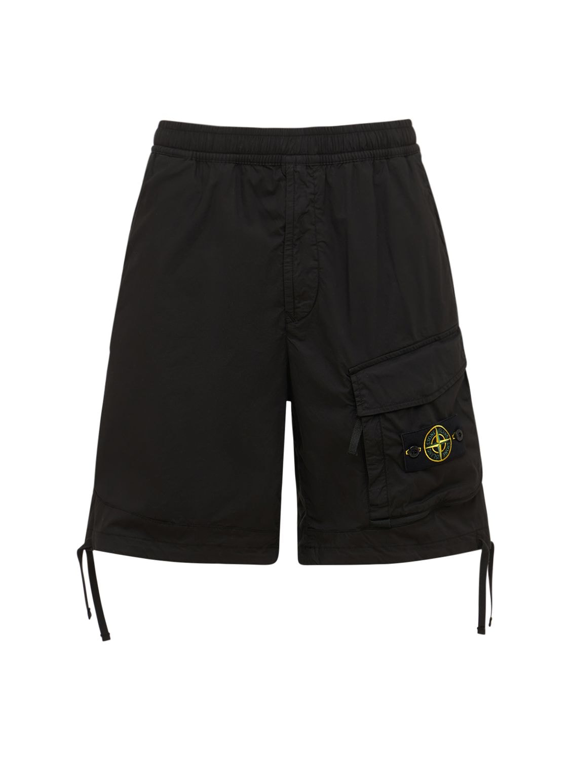 stone island grey cargo shorts