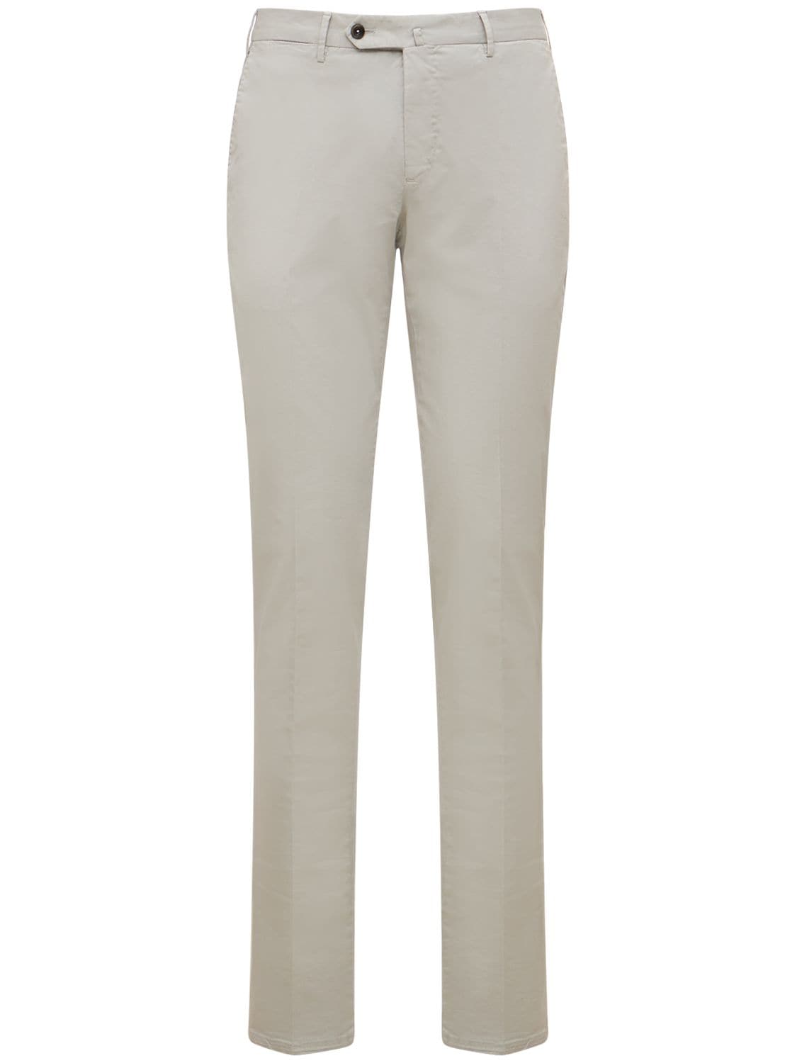 18cm Super Slim Fit Stretch Cotton Pants