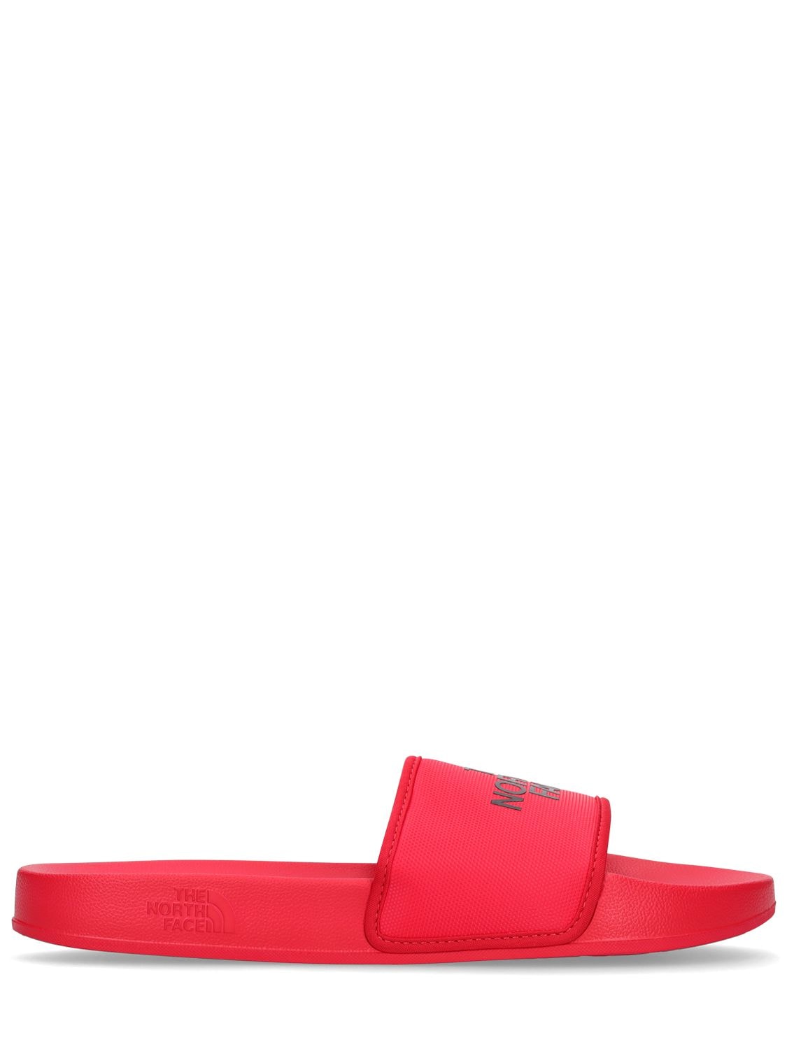The North Face Base Camp Iii Slide Sandals In Red