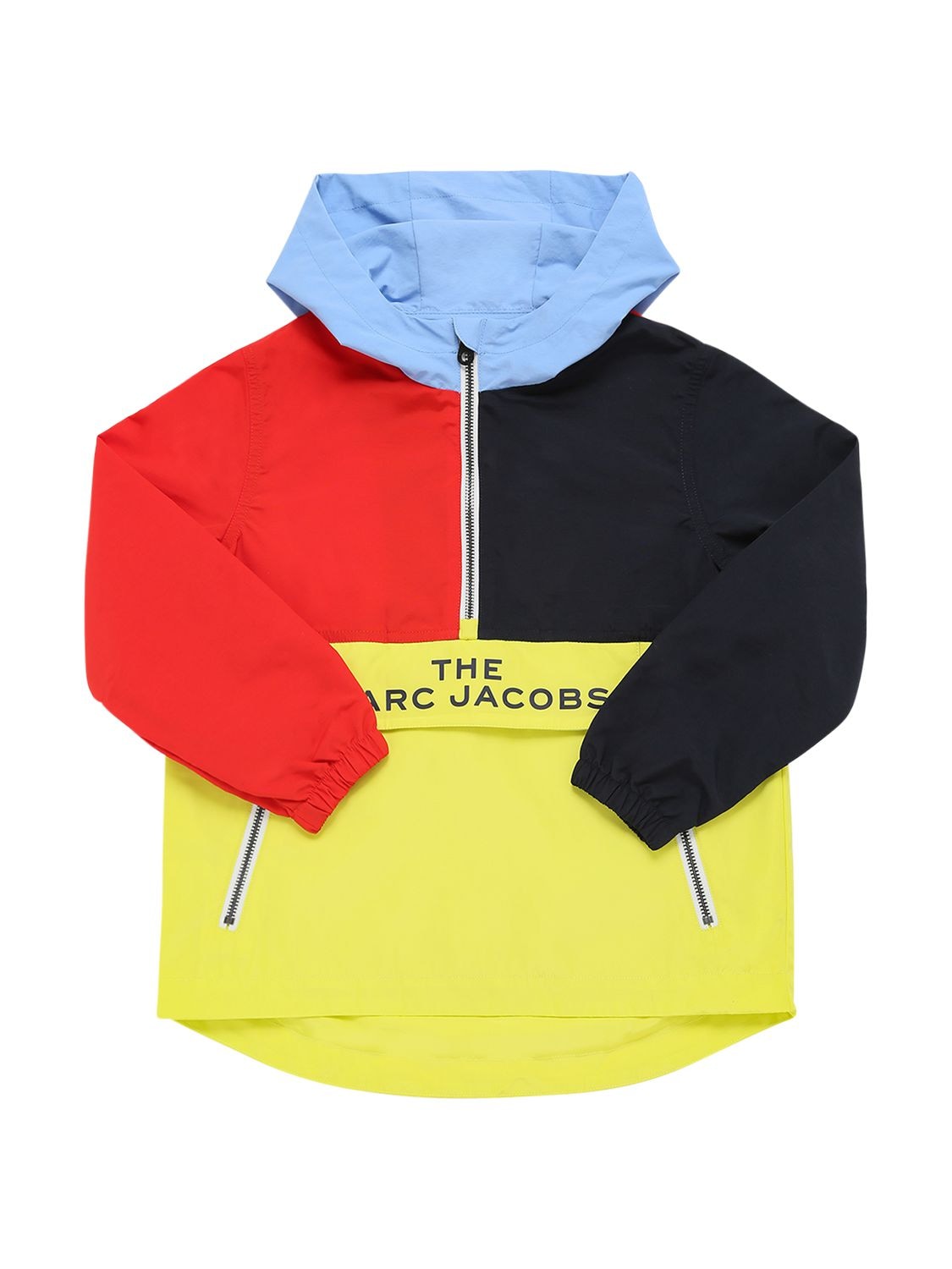 Marc Jacobs (the) Kids' Color Block Anorak W/ Logo In 멀티컬러 | ModeSens