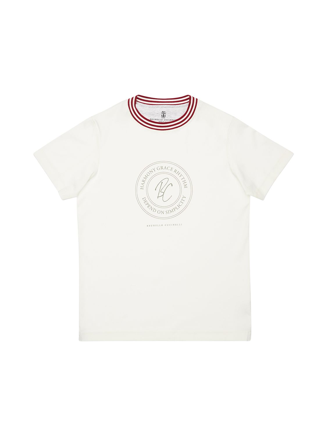 Logo Print Cotton Je...