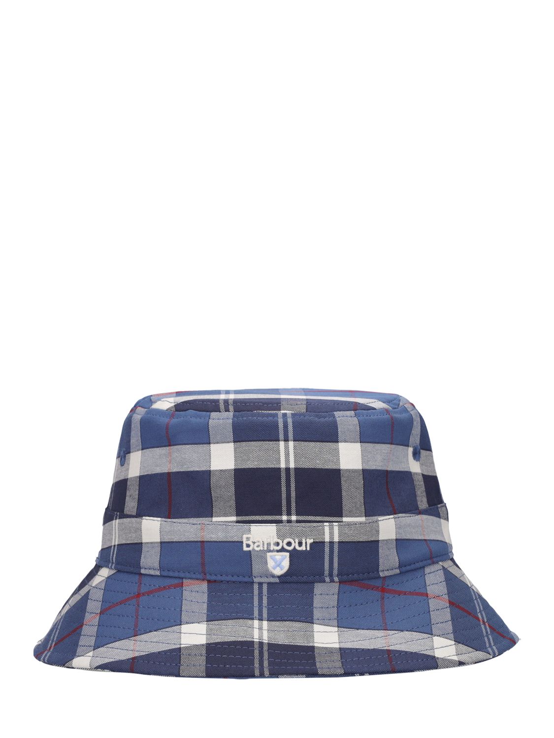 BARBOUR - Tartan cotton bucket hat w 