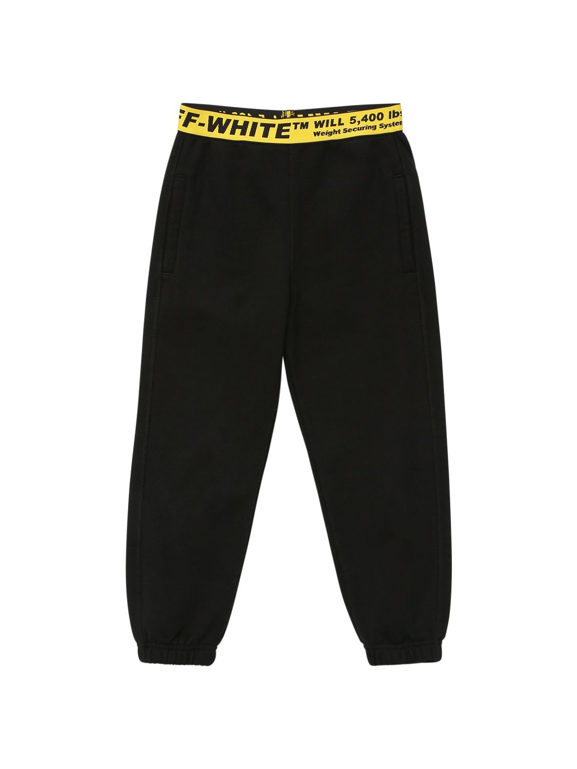 OFF-WHITE OFF INDUSTRIAL COTTON SWEATPANTS