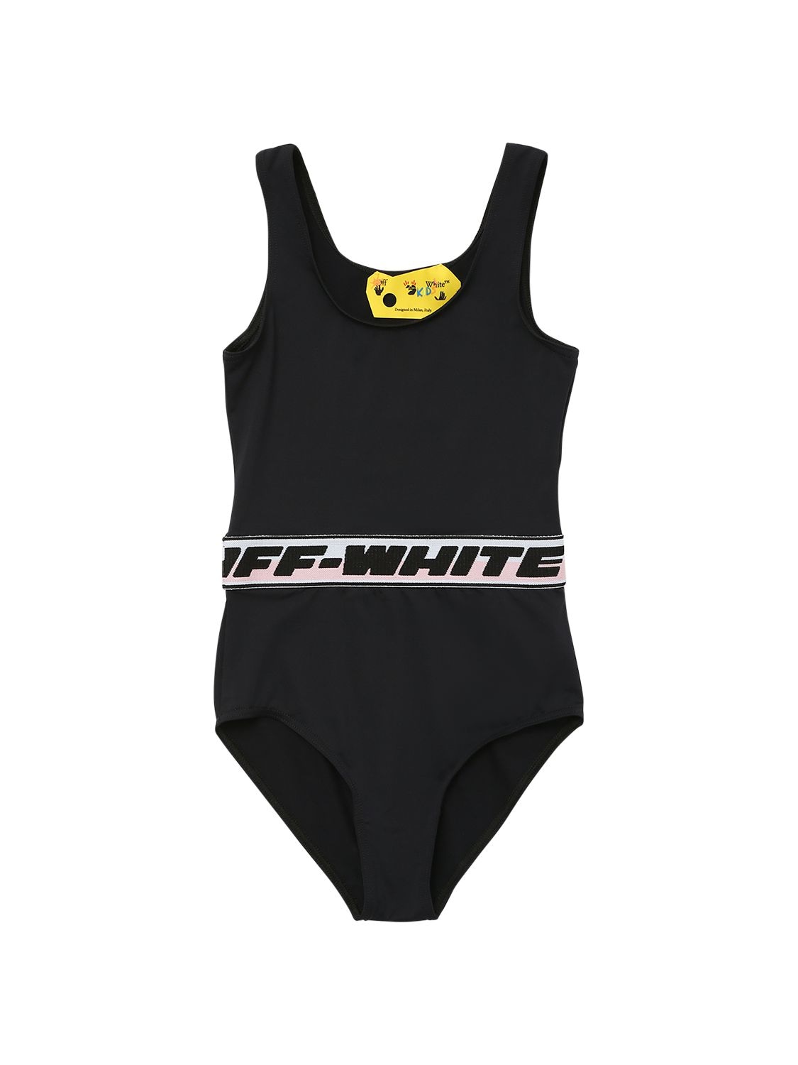 Logo Recycled Tech One Piece Swimsuit