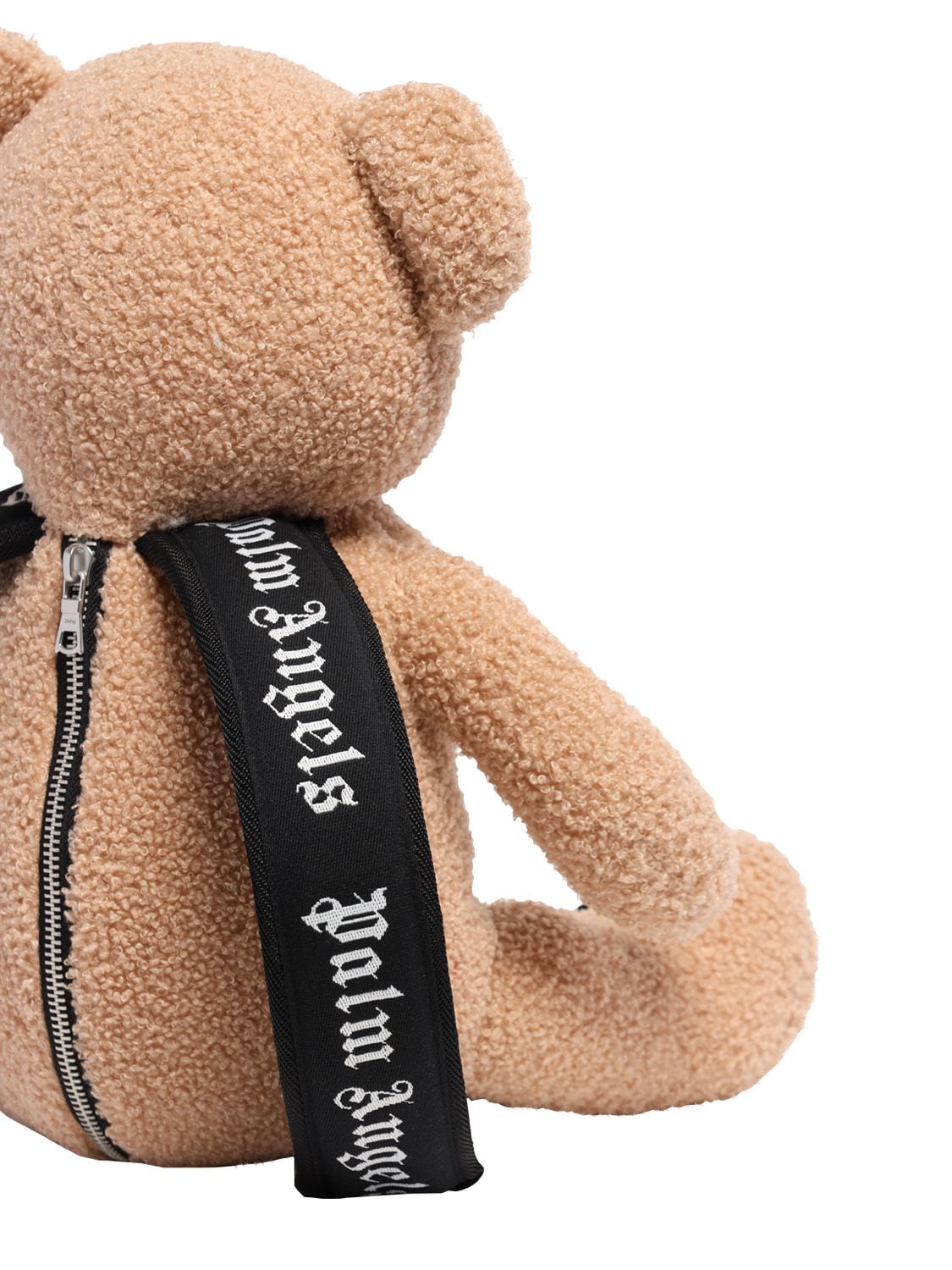 Shop Palm Angels Bear Backpack W/ Logo In Brown