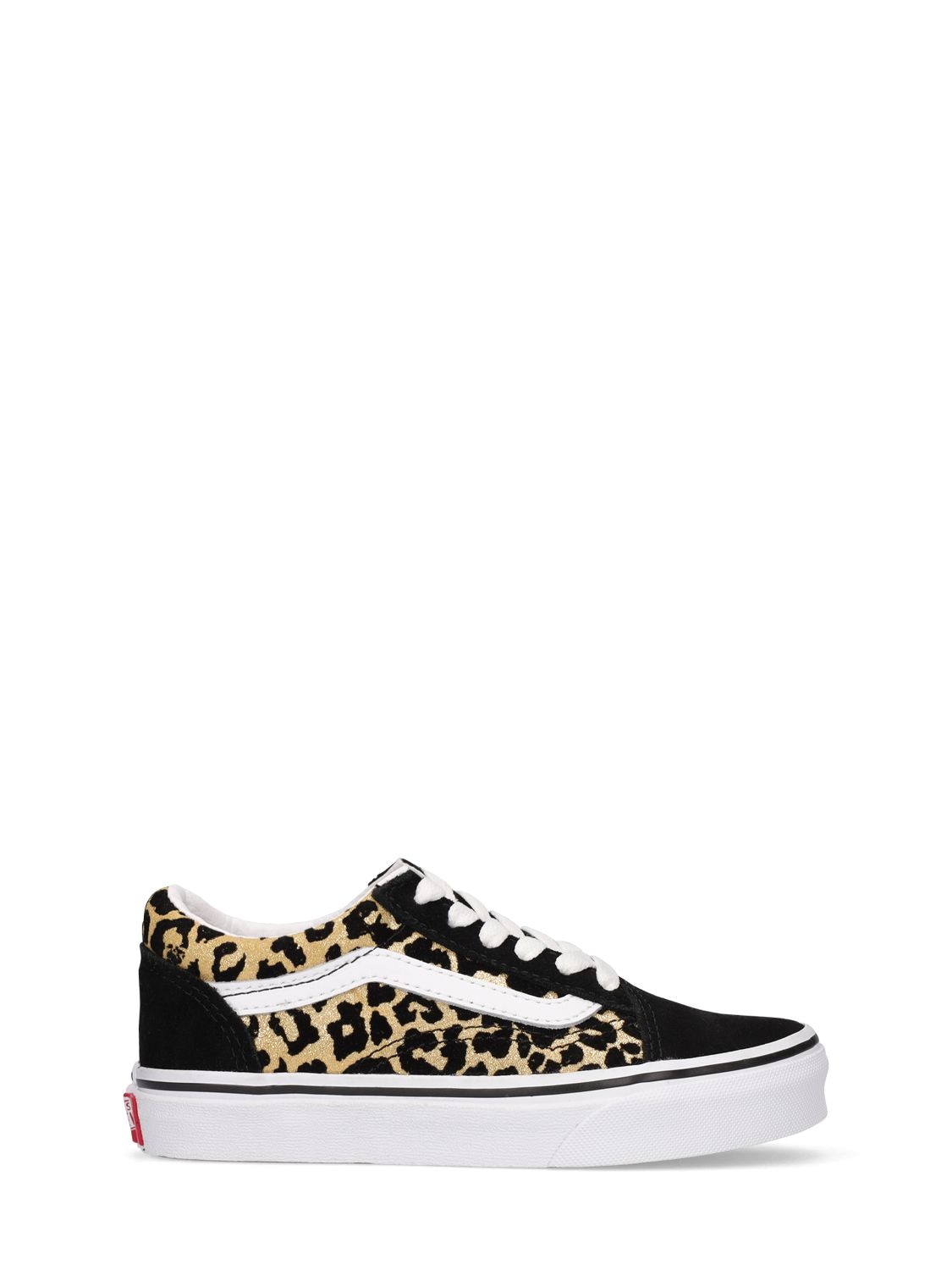 leopard print vans lace up