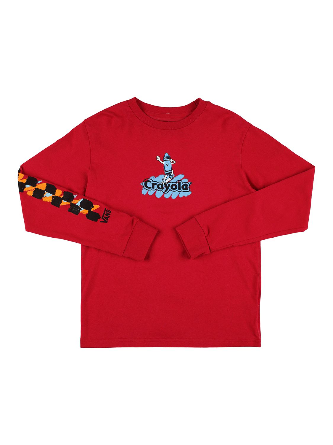 Vans - Crayola crayon print cotton t 