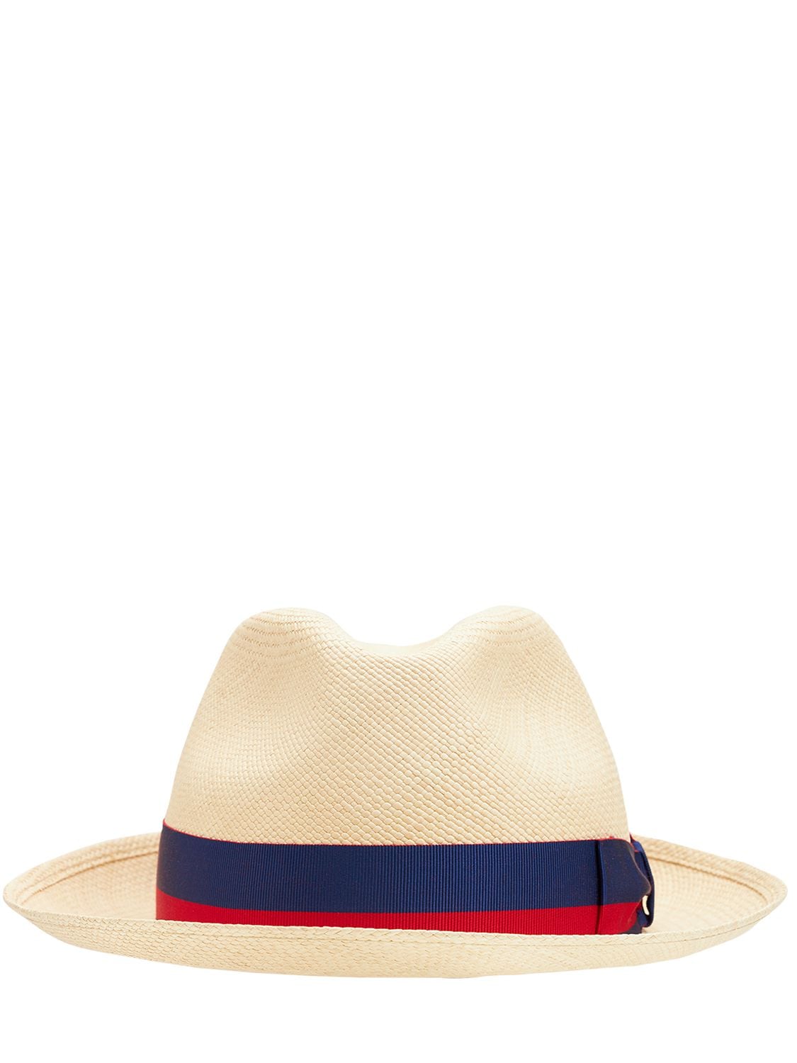 medium brim straw hat