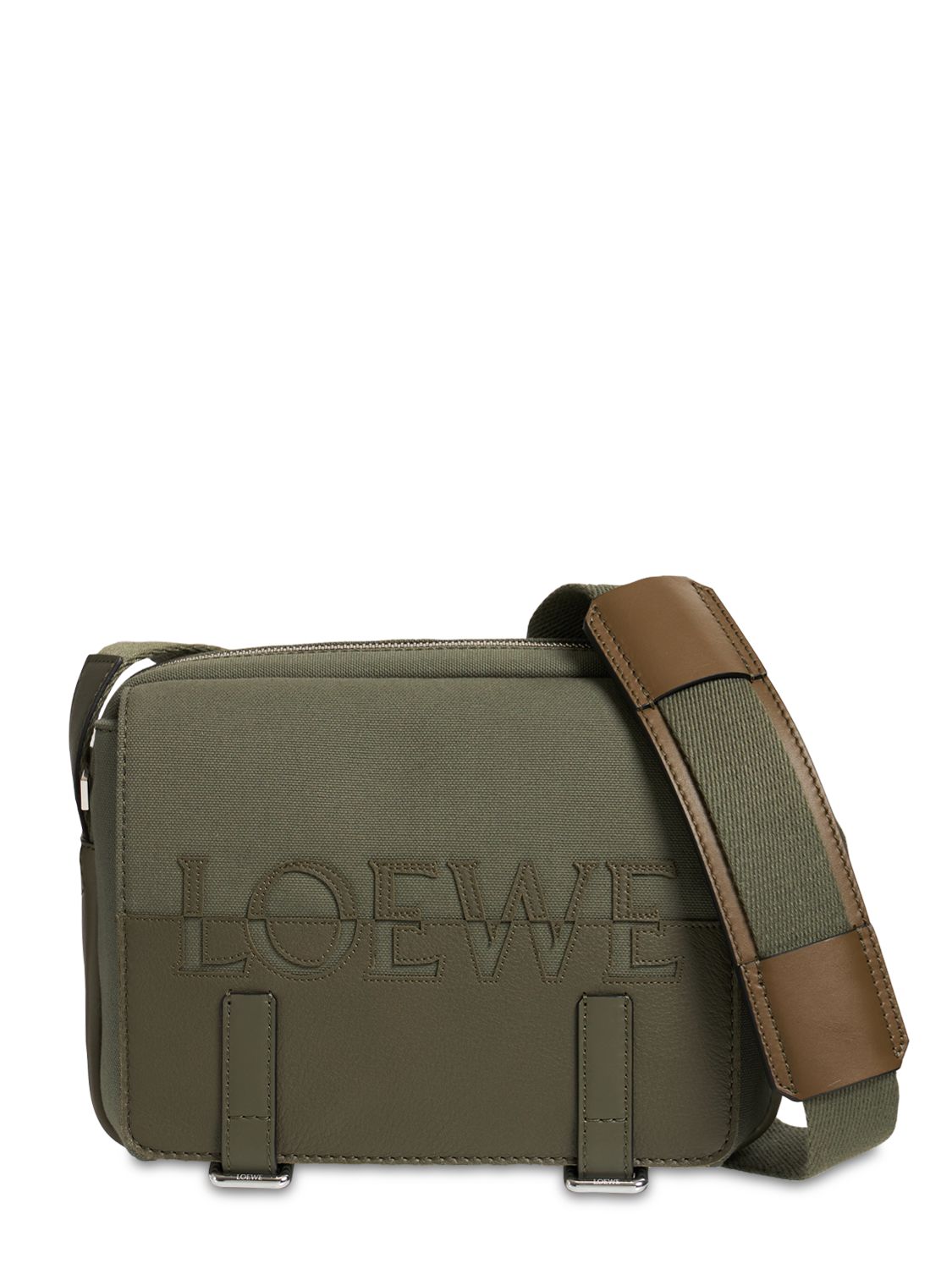 webbing strap messenger bolsa