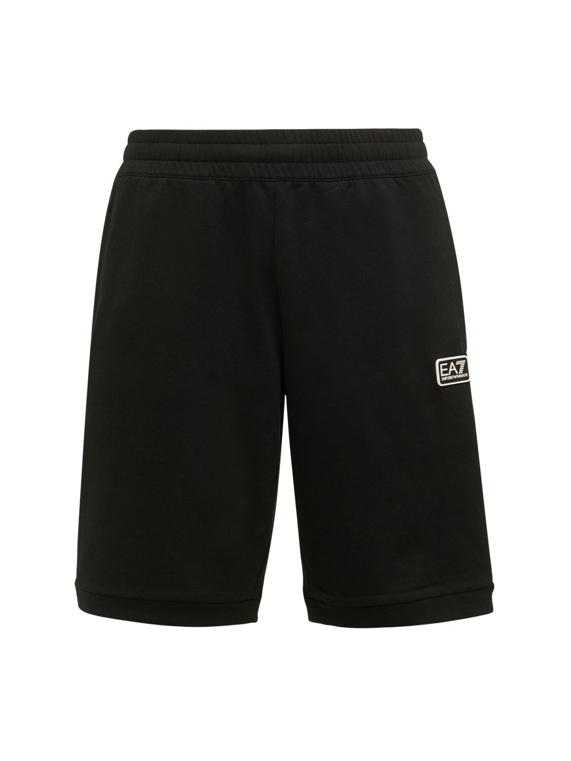 ea7 shorts black