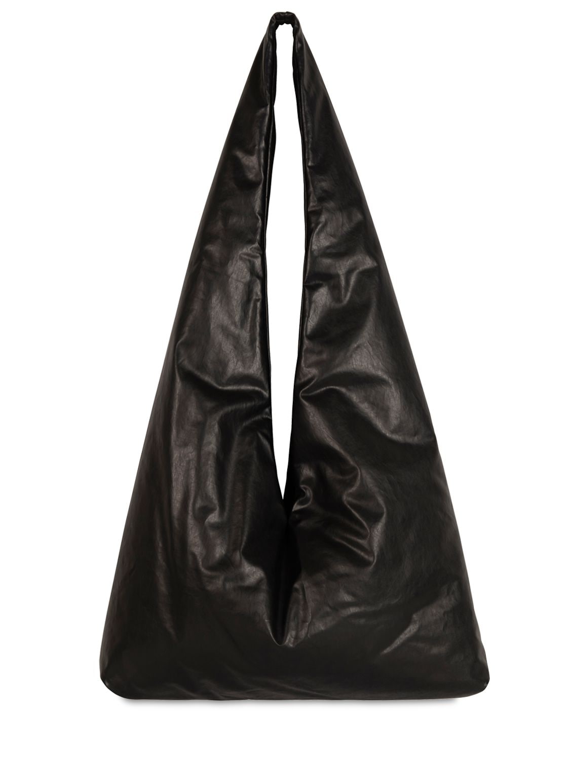 Kassl Editions Large Anchor Oil Cotton Blend Bag In Black
