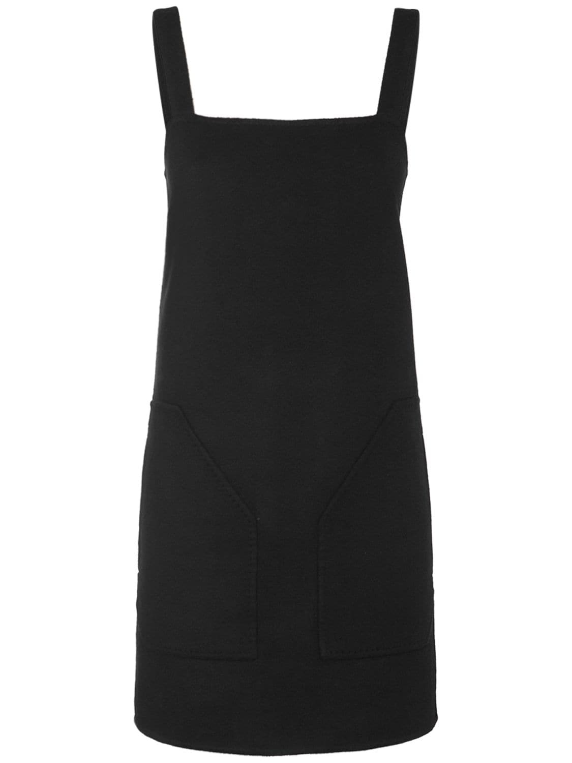 Max Mara Wool & Cashmere Mini Dress In Black | ModeSens