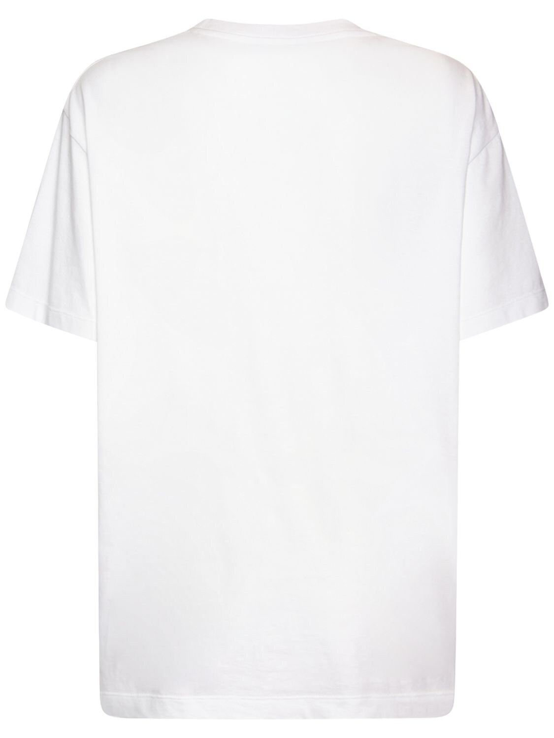 VALENTINO SEQUENCE LOGO COTTON JERSEY T-SHIRT 75I52O007-MEJP0