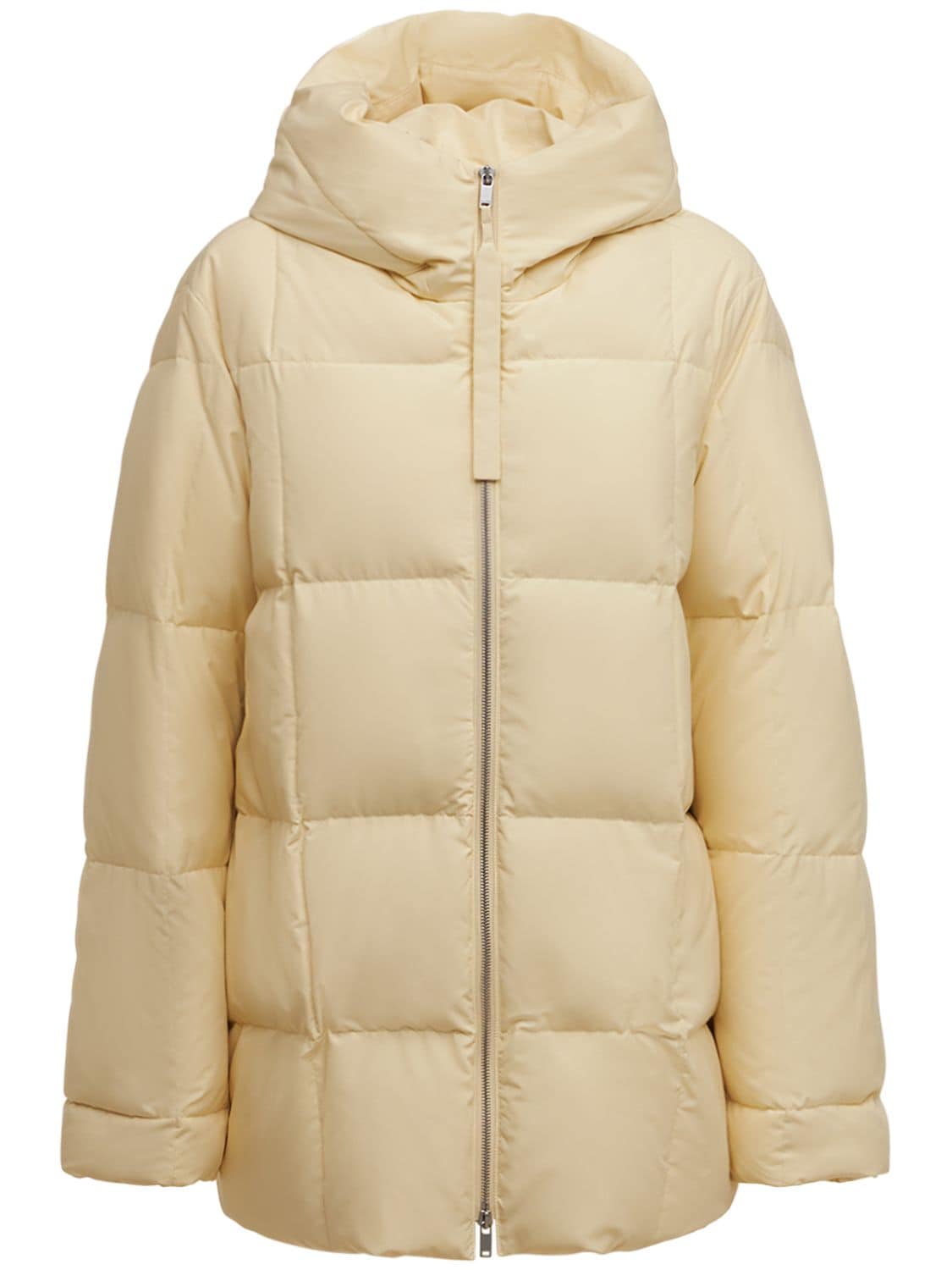 Light Weight  Zip-up Hooded Down Jacket