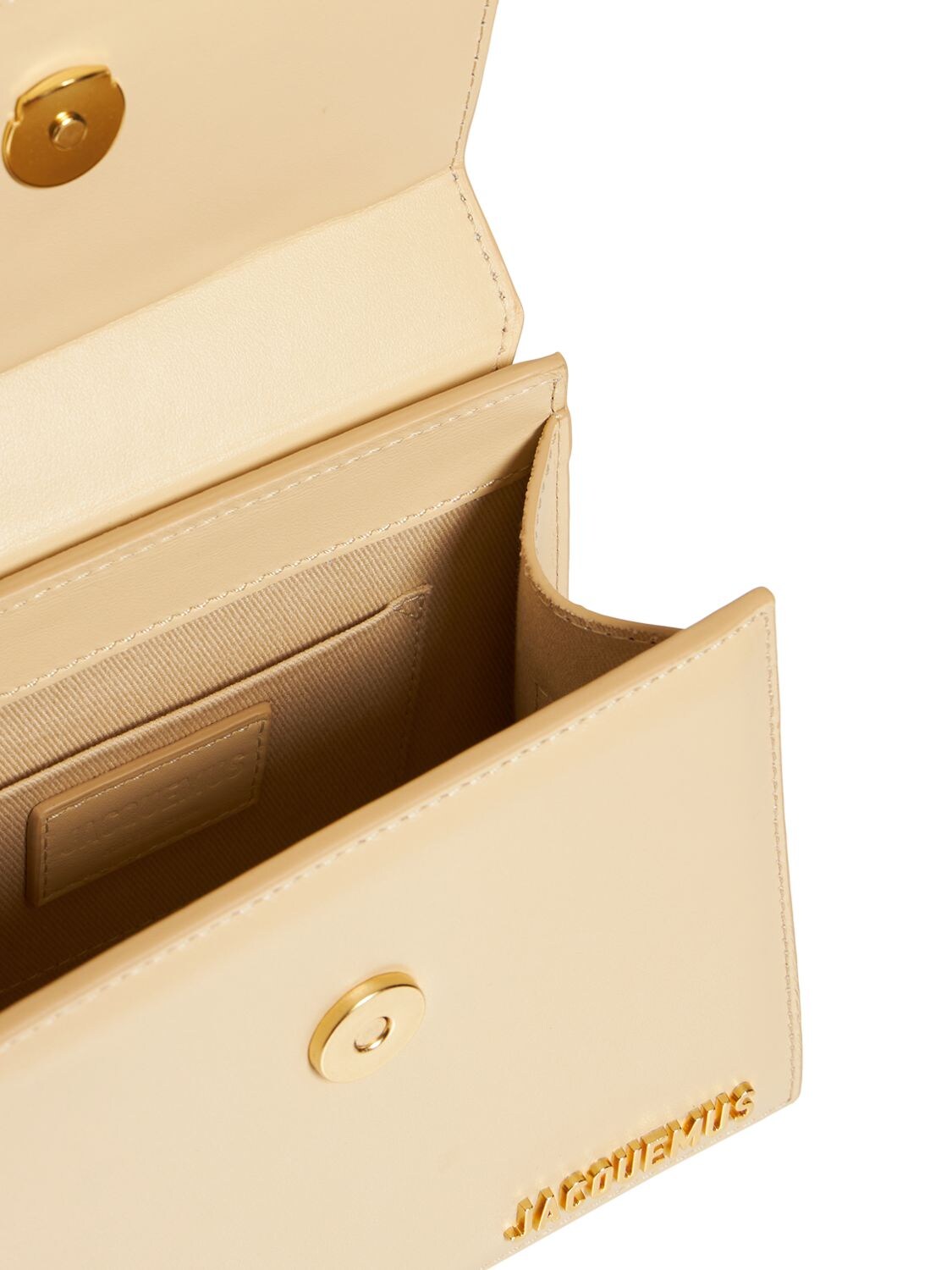 jacquemus beige le chiquito nœud bag