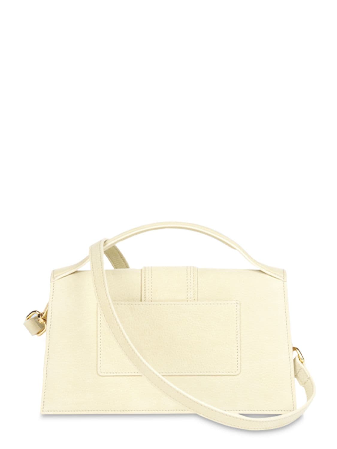 Jacquemus Le Grand Bambino Grained Leather Bag In Light Yellow | ModeSens