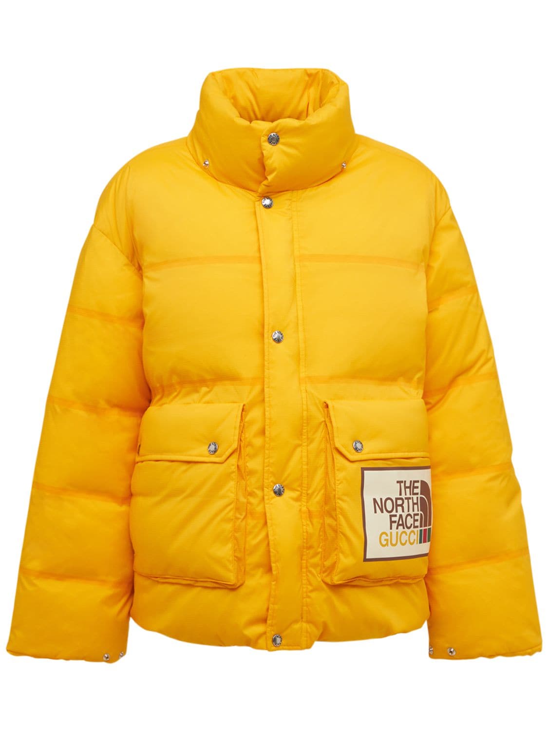 Gucci x The North Face Padded Jacket Yellow