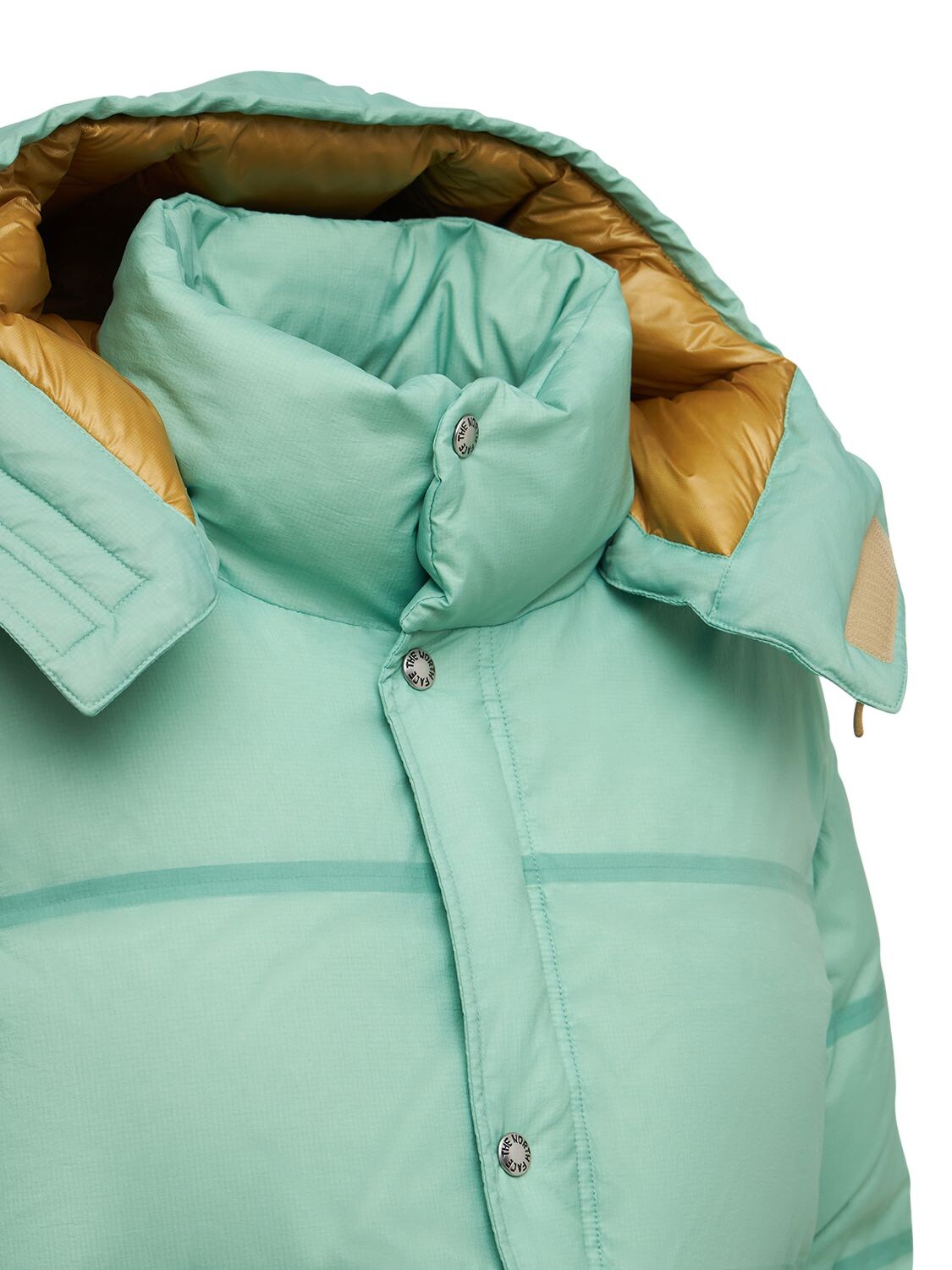 Gucci Green The North Face Edition Down Nylon Froisse Jacket Gucci