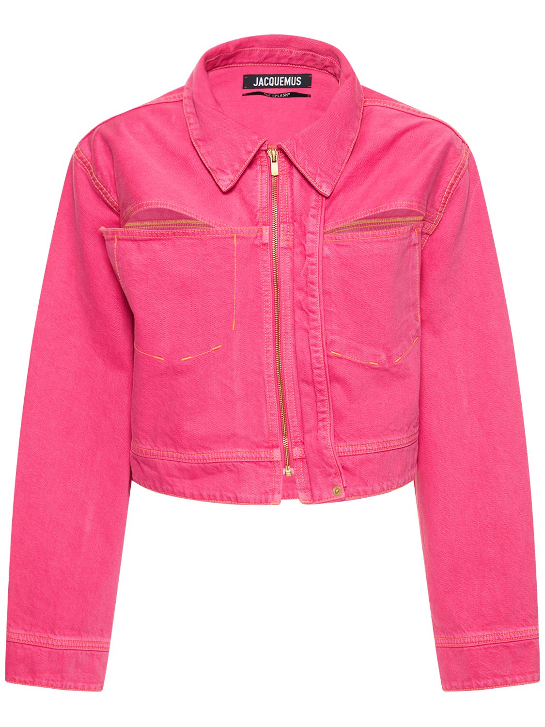 La veste de nimes denim crop jacket 