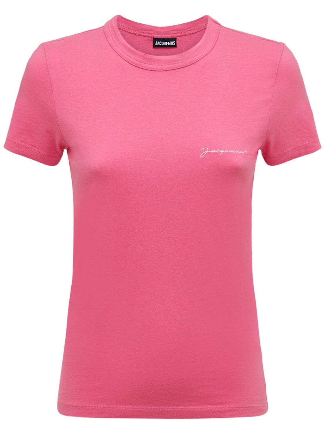 Le Tshirt Jacquemus Logo Cotton Jersey