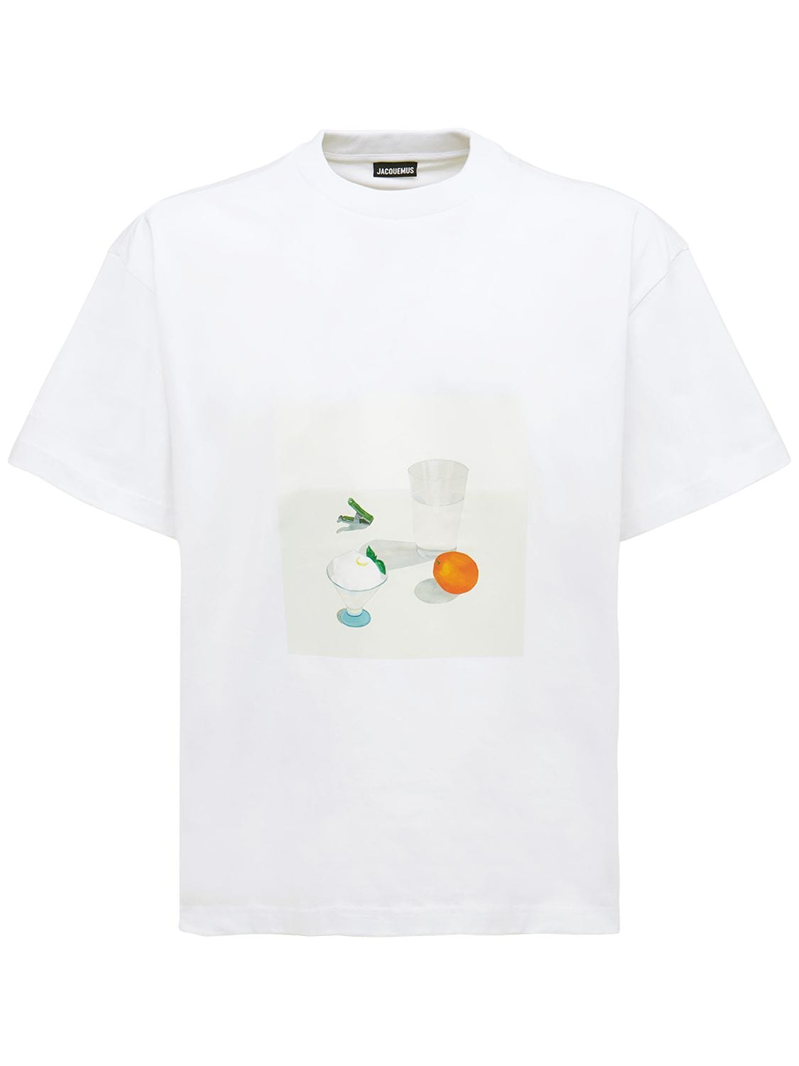 JACQUEMUS Le Tableau Cotton Jersey T-shirt