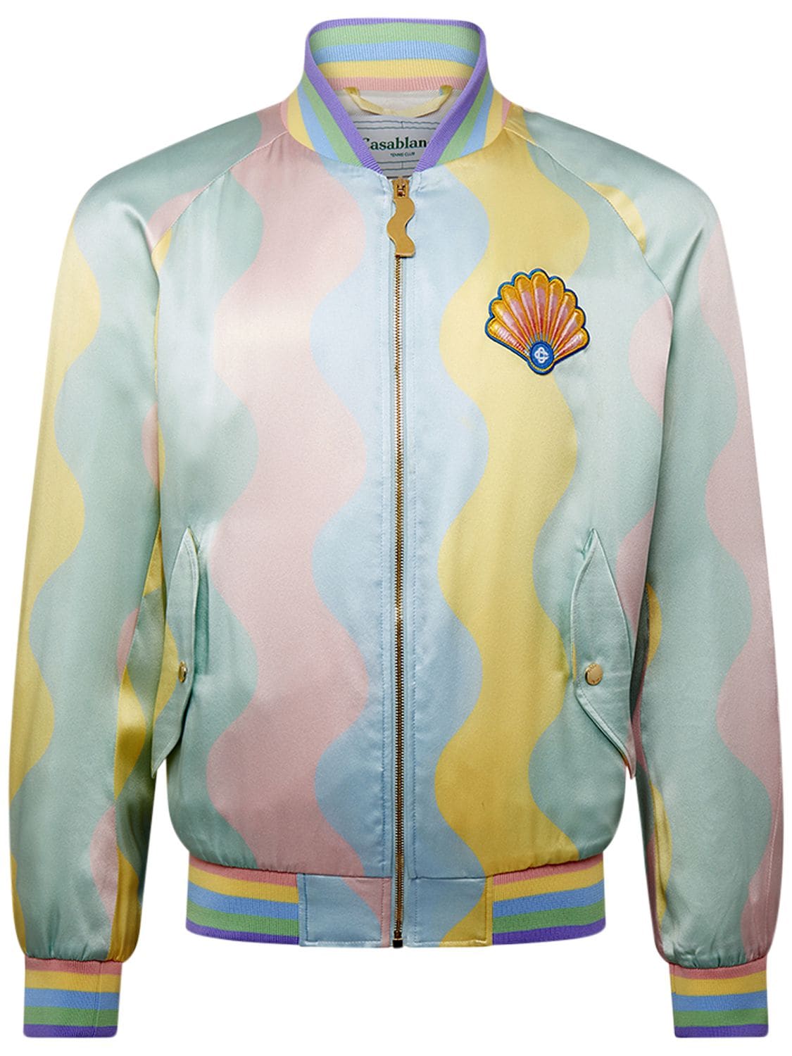 Casablanca logo-jacquard Bomber Jacket - Farfetch