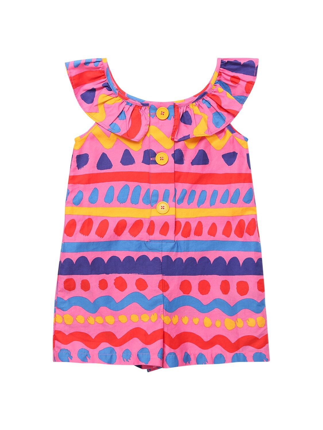 STELLA MCCARTNEY PRINTED ORGANIC COTTON PLAYSUIT