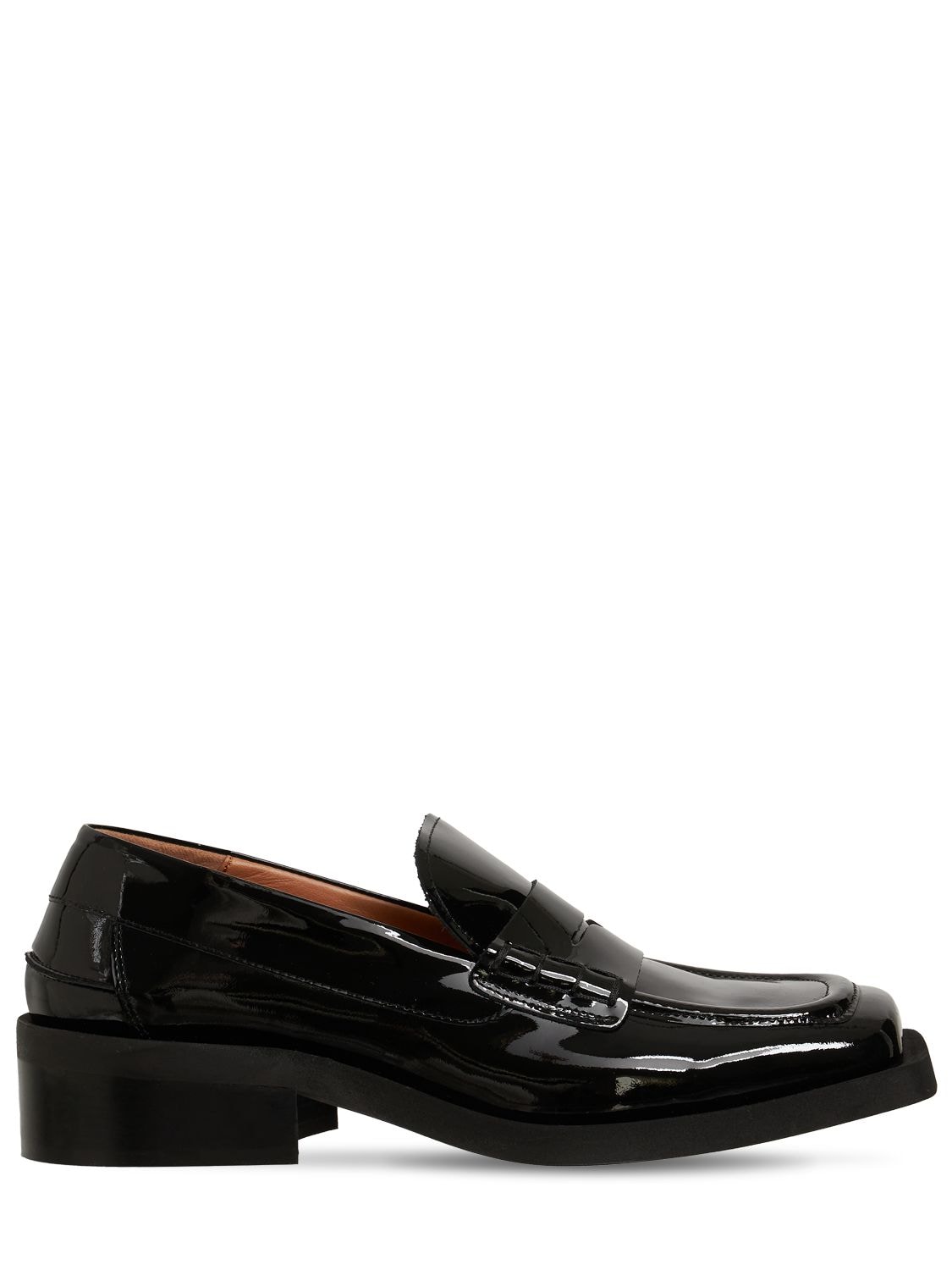 40mm Naplack Leather Loafers