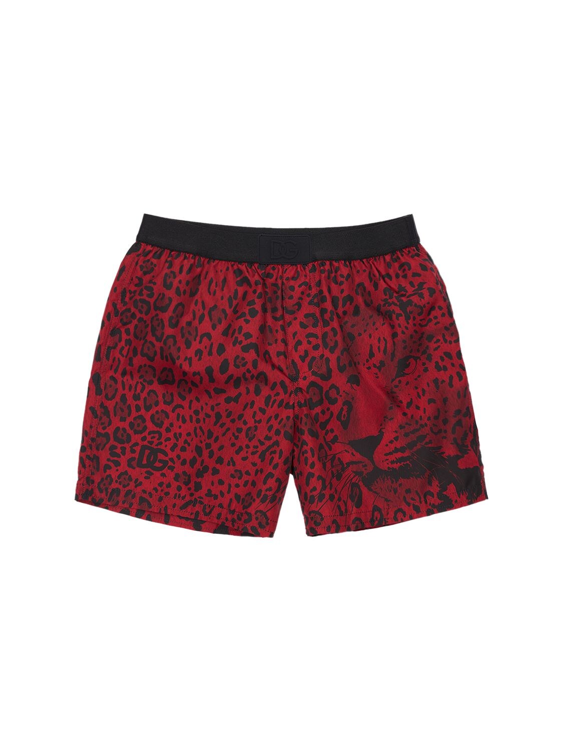 dolce and gabbana red shorts