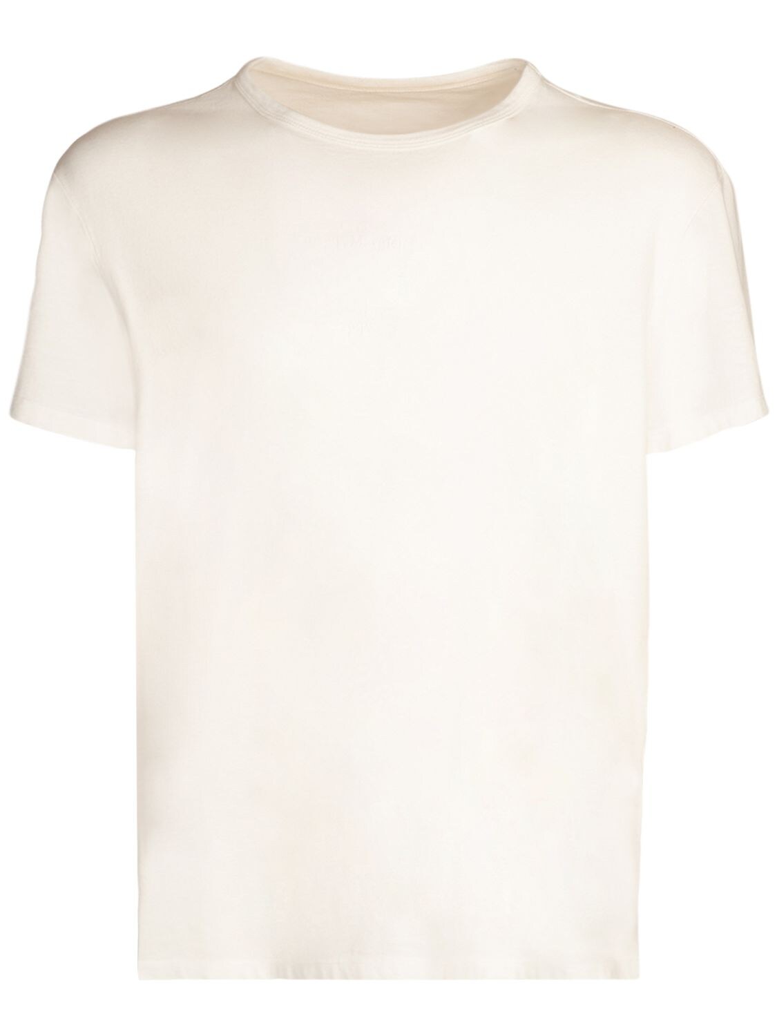 Reverse Logo Cotton Jersey T-shirt