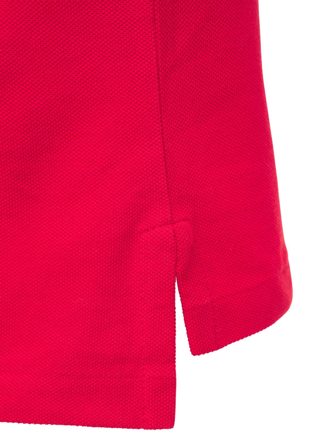 Shop Polo Ralph Lauren Classic Slim Fit Cotton Piqué Polo In Красный
