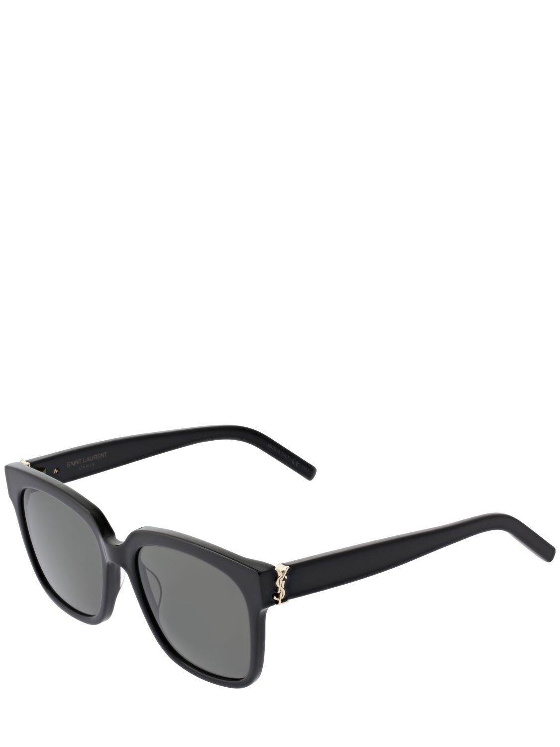 Saint Laurent Sl M40 Acetate Sunglasses In Black Modesens 