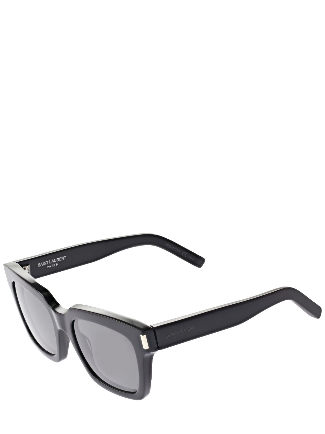 Saint Laurent - SL 556 Acetate Sunglasses - Black - 01