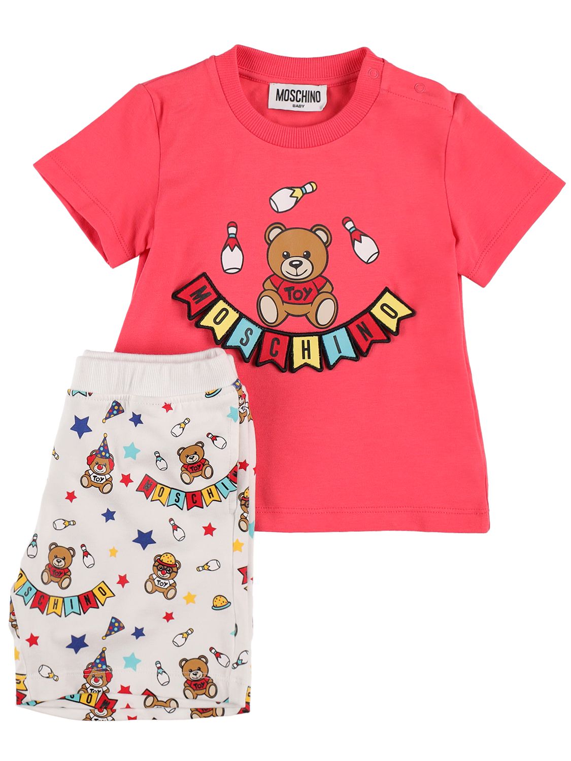 nylon t shirt and shorts