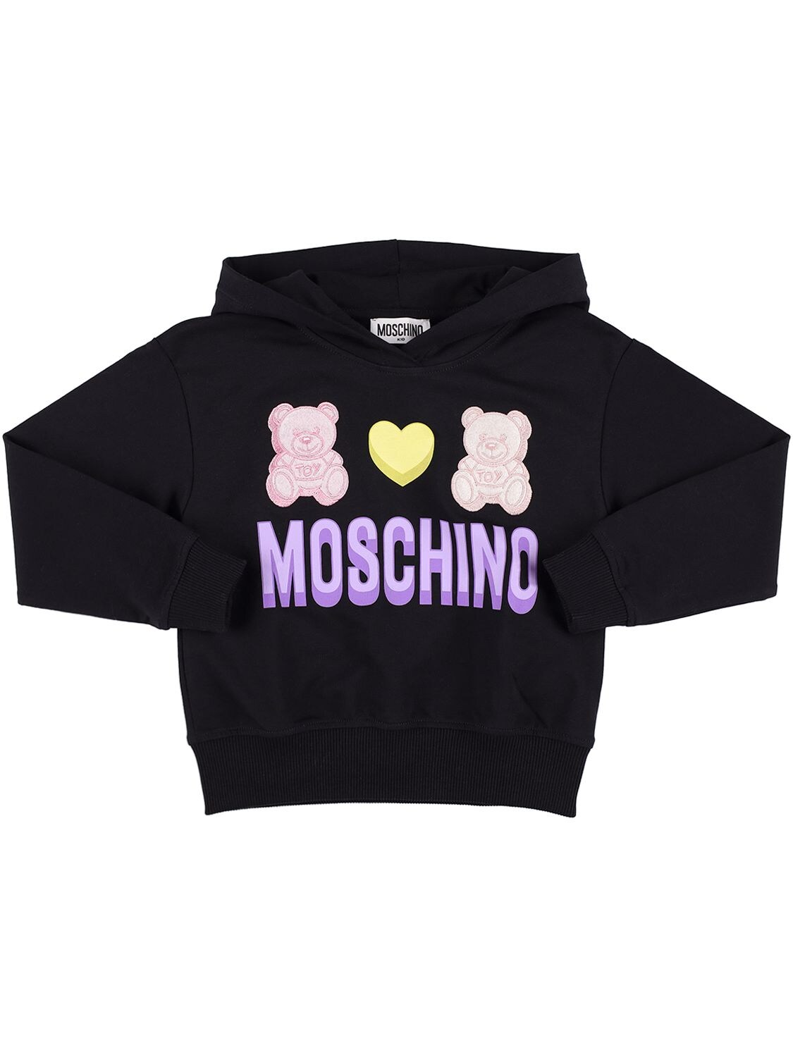 light blue moschino jumper