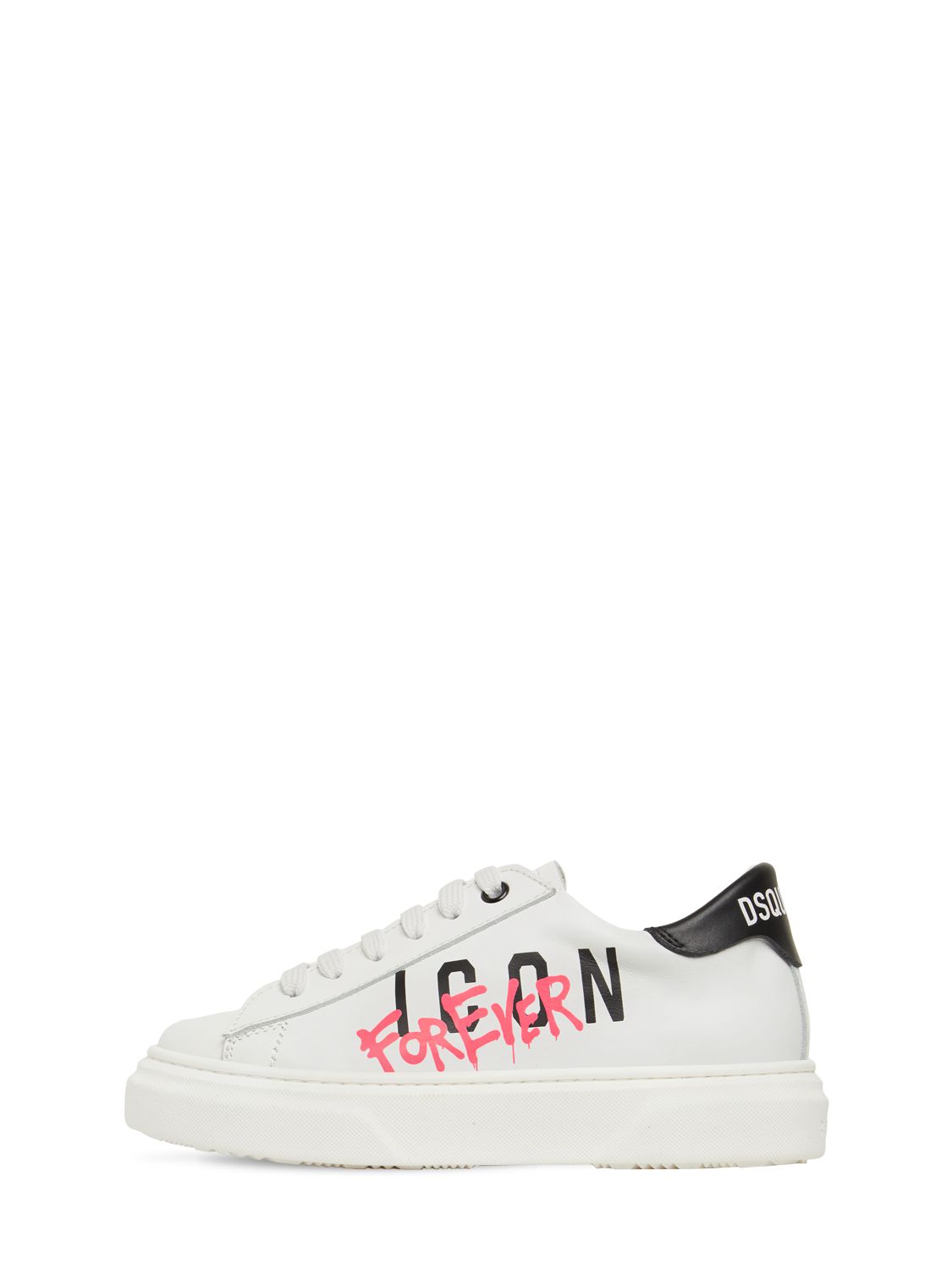 Dsquared2 Forever Icon Low-top Sneakers In White