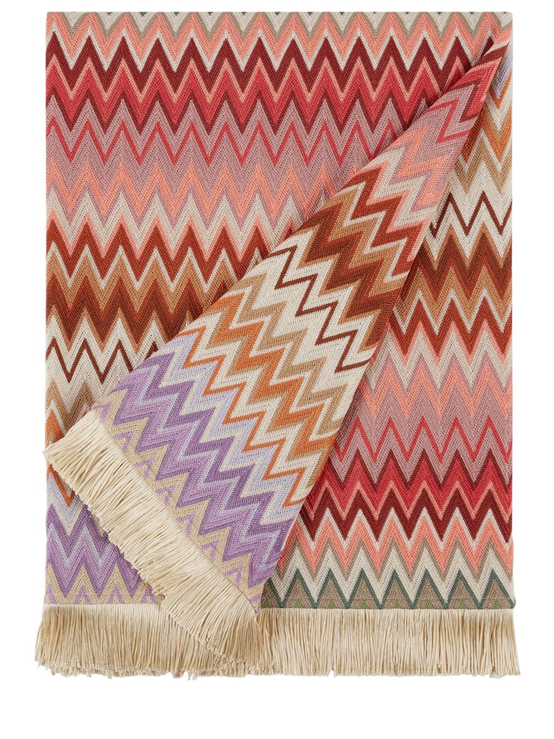 Missoni Home Collection Margot Cotton Blend Throw In Multicolor