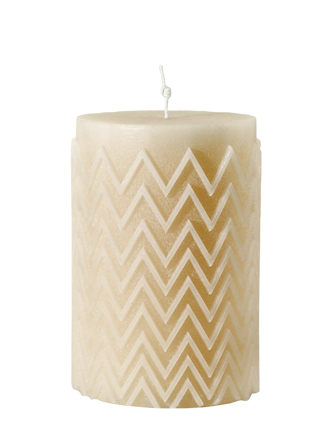 Missoni Home Collection Chevron Candle In Beige